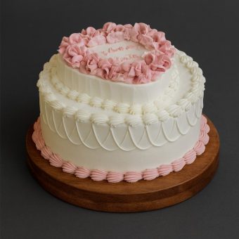 Heart of Happiness Cake