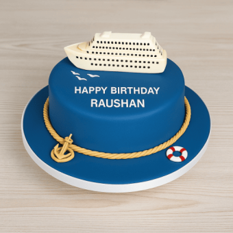 Luxury Ship Cake