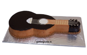 guitar cake