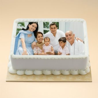 pineapple photo cake