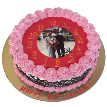 retirement cake online