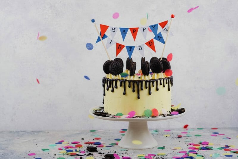 a cake for leap year birthday celebration
