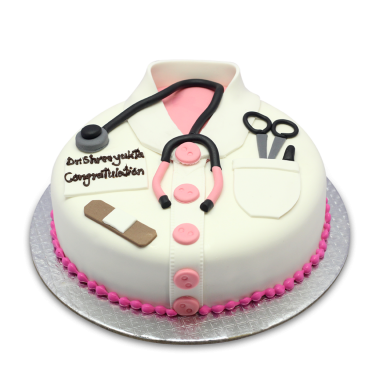 doctor theme cake