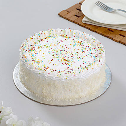vanilla cream cake