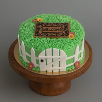 welcome home cake for housewarming