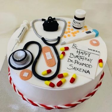 dr birthday cake
