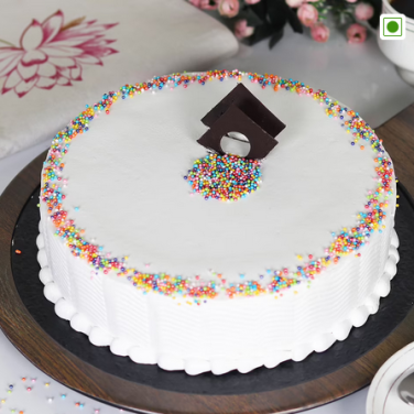 white vanilla cake