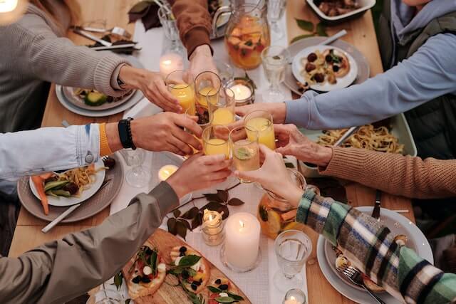 food and drinks for a birthday party