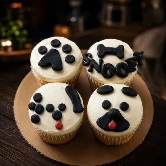 cute puppy cupcakes