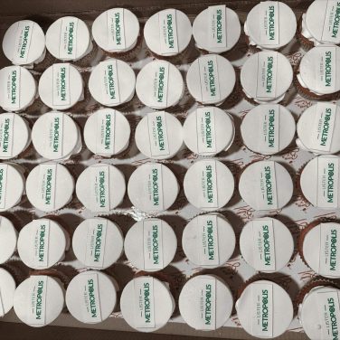 corporate anniversary cupcakes