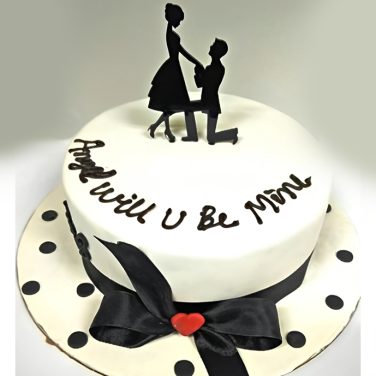 Propose Day Theme Cake