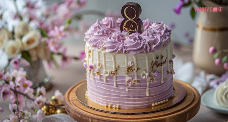 womens day cake design