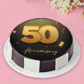 50 Years of Love Cake