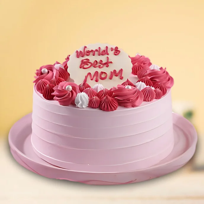 World's Best Mom Cake