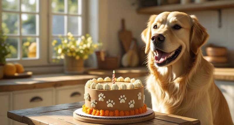 healthy dog cake