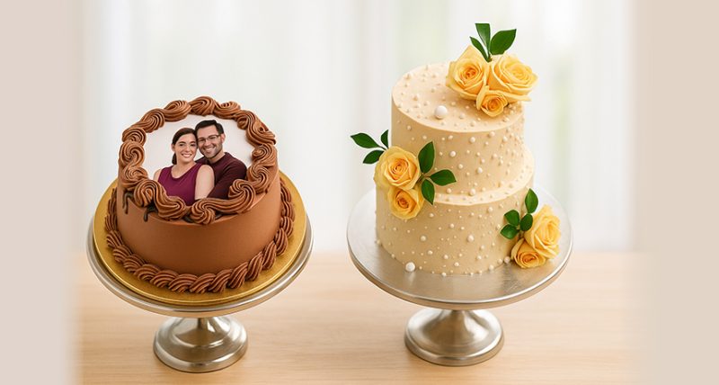 photo cake vs designer cake