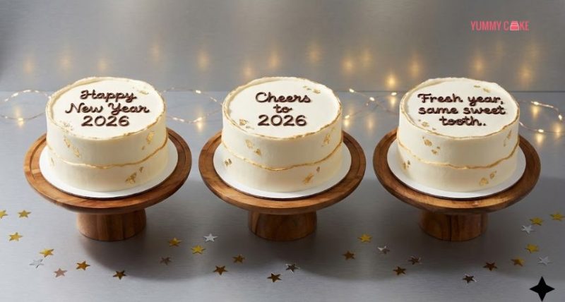 new year cake quotes wishes