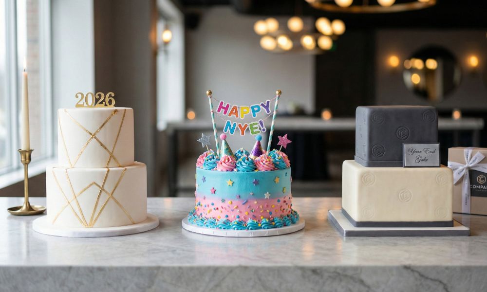 new year cake theme