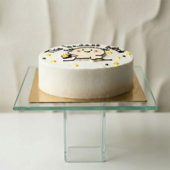 resignation party theme cake front view